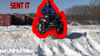 450 Kodiak winter rip!