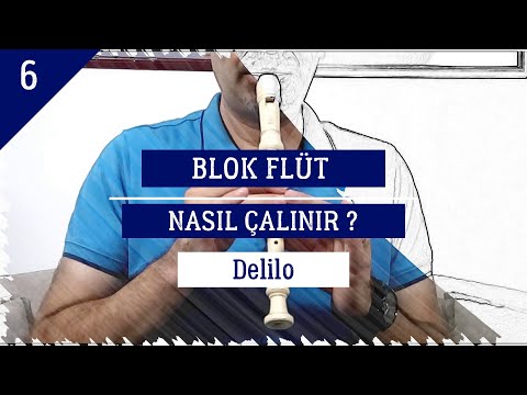 Blok Flüt Nasıl Çalınır? - 6-Delilo