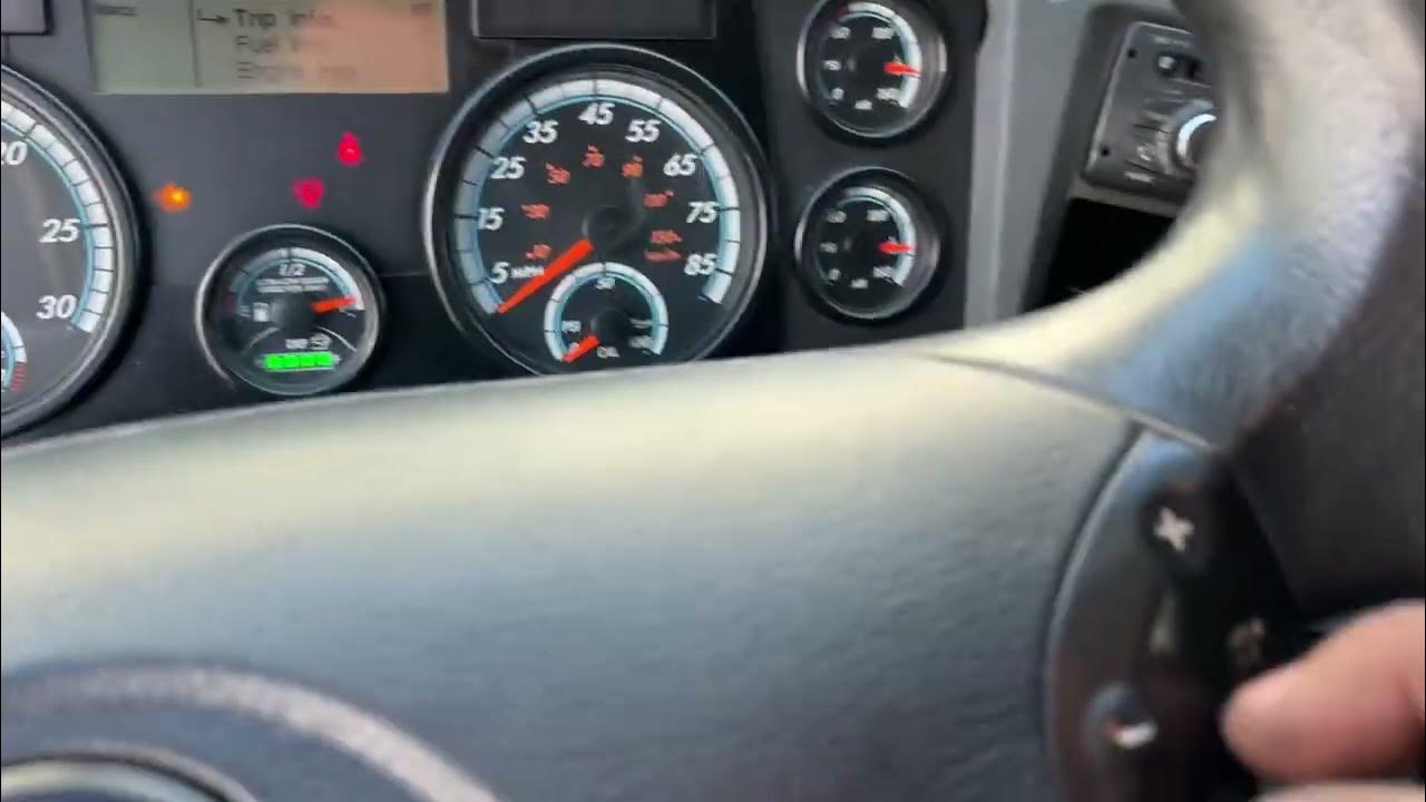 How to access 2017 Freightliner Cascadia fault code menu for active