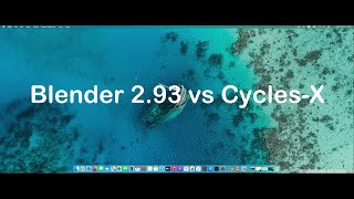 Blender 2.93 vs Cycles-X on Macbook pro m1 16 Gb