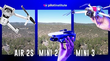 Mini 3 v Mini 2 v A2S: Side-by-side Comparison Footage