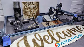 Best 3 Useful Accessories for Sculpfun Laser Engravers - Expansion Kit/Rotary Roller/Honeycomb Board