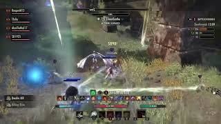 Overpowered Magicka Nightblade pvp/bgs (Elder scrolls online) Blackwood