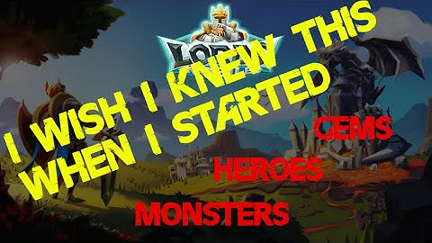 Lords Mobile [F2P] Starter Guide - Things I Wish I knew When I Started To Play (Useful Tips)