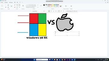 dessin windows 98 SE vs mac os x version 10.7