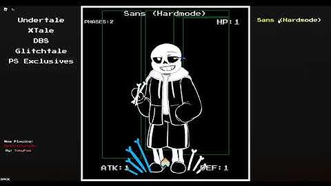 Hardmode Sans Character in UTPR Update + How to Get