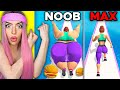 Noob vs MAX LEVEL in Fat 2 Fit!