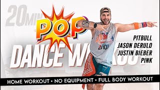 20 Minute POP Dance Fitness | ZUMBA Fitness | Home Workout | Full Body | No Equipment screenshot 3