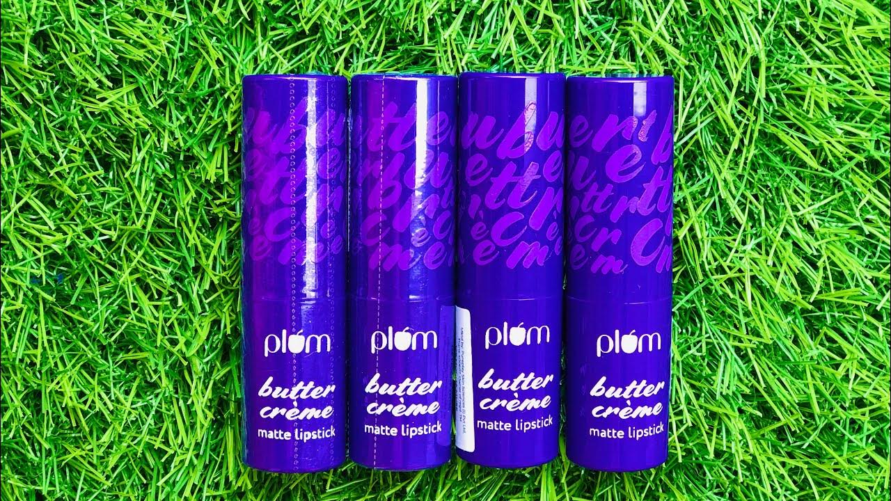 Plum butter creame matte lipsticks YouTube