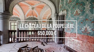 ABANDONED CHATEAU - Le château de la Poupelière is for sale and could be yours.