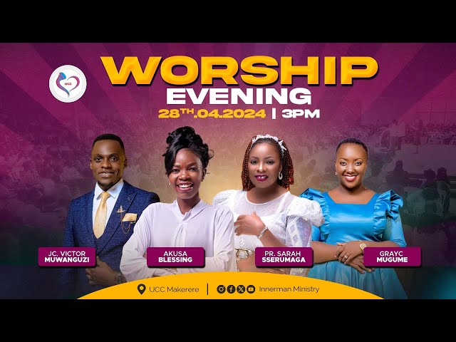 WORSHIP EVENING  | LIVE @ INNERMAN MINISTRIES class=