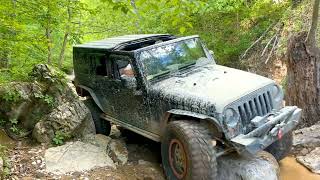 Jeeps on Big Widowmaker Hollerwood park Slade KY