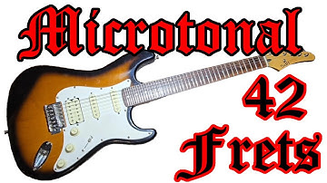 How I Added EXTRA Frets to a Guitar to Make It An INSANE Microtonal MONSTER!