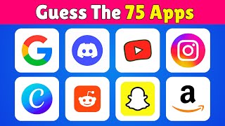 Guess the App Logo in 3 Seconds | 75 FAMOUS App Logos Quiz screenshot 5