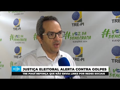 TRE Piauí alerta contra links falsos em redes sociais e tentativas de golpe 05 09 2024