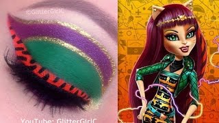 Monster High's Cleolei Makeup Tutorial