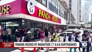 Panama rocked by magnitude 7.7, 6.6. earthquakes