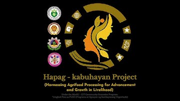 MarSU College of Industrial Technology - Food Technology Hapagkabuhayan Project [LIBAS AVP]
