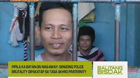 Balitang Bisdak: Video sa Giingong Police Brutality Ngadto sa mga Sakop sa AKHRO, Mikatap