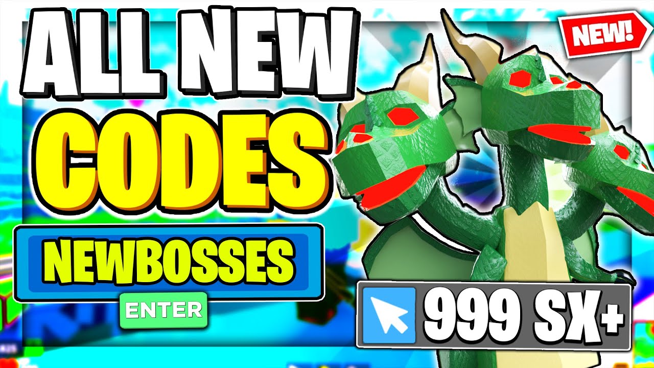 ALL NEW *SECRET* BOSSES CODES in CLICKING CHAMPIONS! - 🐉BOSSES UPDATE🐉Clicking Champions  (Roblox)