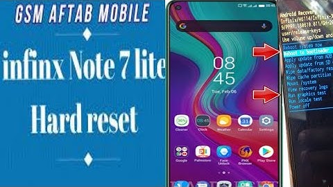 Infinix Note 7 Lite( X6560) Hard Reset | infinix X656 Pin Code With Pattern Remove |#GsmAftabMobile
