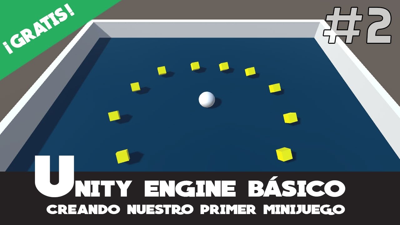 Unity Leccion 1.5 (Minijuego Roll A Ball 2/6) - YouTube