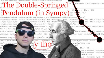 The Double-SPRINGED Pendulum in PYTHON