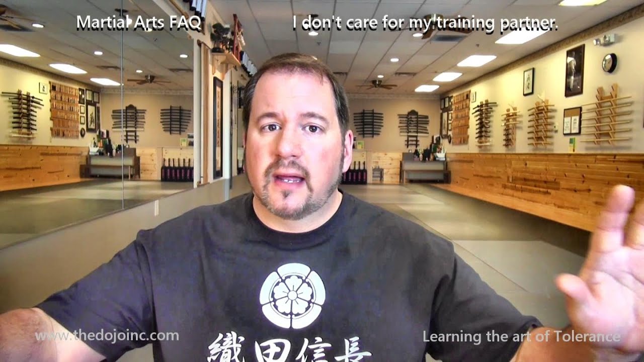 Martial Arts FAQ series: "I don't care for my partner."  Learning Tolerance and Patience