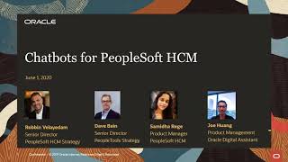 Chatbots for PeopleSoft HCM screenshot 1