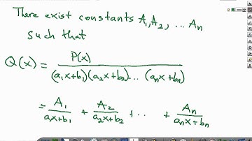 Partial Fractions Decomposition Part 1