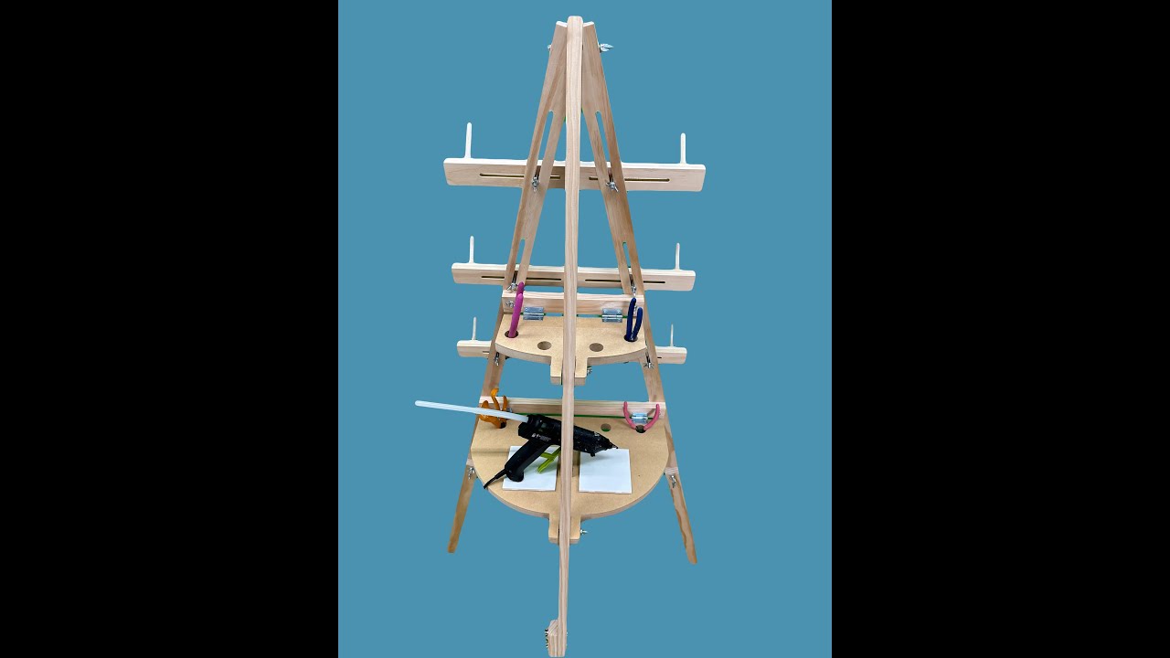 Pro Bow Wreath Stand Assembly   HD 1080p