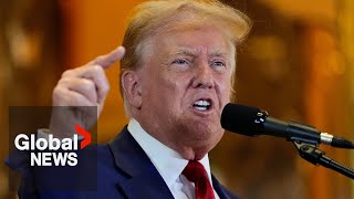 Trump guilty: Expresident accuses 'crooked judge' of placing him under gag order | FULL