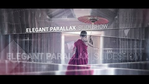 Elegant Parallax Slideshow (After Effects template)
