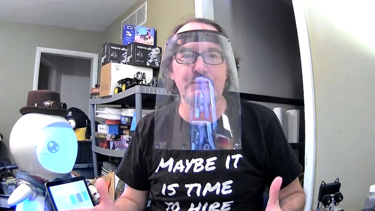 Mike's Robot Lab - Tour - YouTube