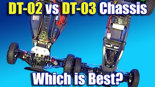 Tamiya DT02 vs DT03 Chassis Review - Which is Best? Plus, Hop-Up