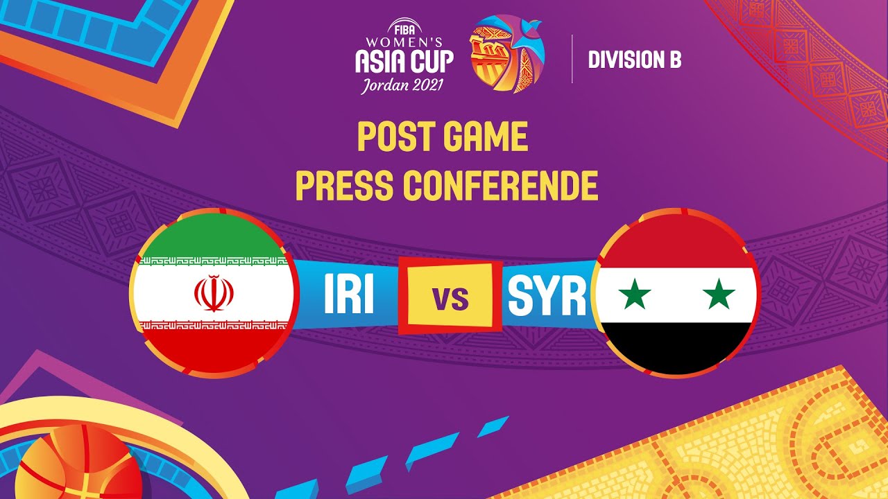 Iran v Syria - Press Conference | FIBA Women's Asia Cup 2021