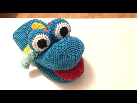 Funny Hand puppet | Free crochet pattern Part 2