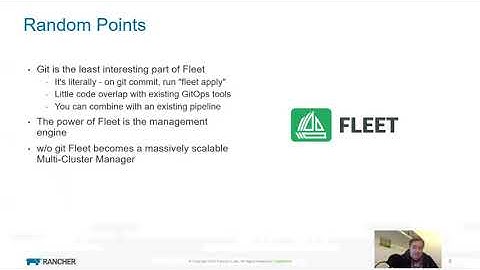 Using Fleet to Manage Clusters at Scale