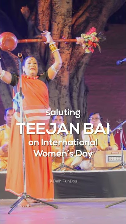 Saluting Teejan Bai on Women's Day #shorts