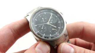 IWC GST Chronograph IW370703 Luxury Watch Review