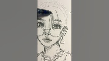 sketch with me 🤍 #art #shorts #creative