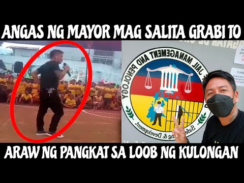 INMATES CELEBRATE THE ARAW NG PANGKAT BM29 GRABI WOW ASTIG ANG MAYOR MAG SALITA