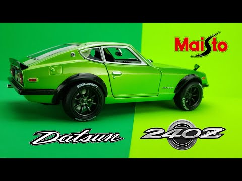 Maisto 1971 Datsun 240Z 特別版 MAISTO 1971 DATSUN 240Z ORANGE 31170 1:18 SCALE NEW OLD