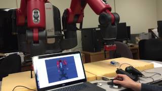 Baxter Arm Tele-operation by using 3D Mouse