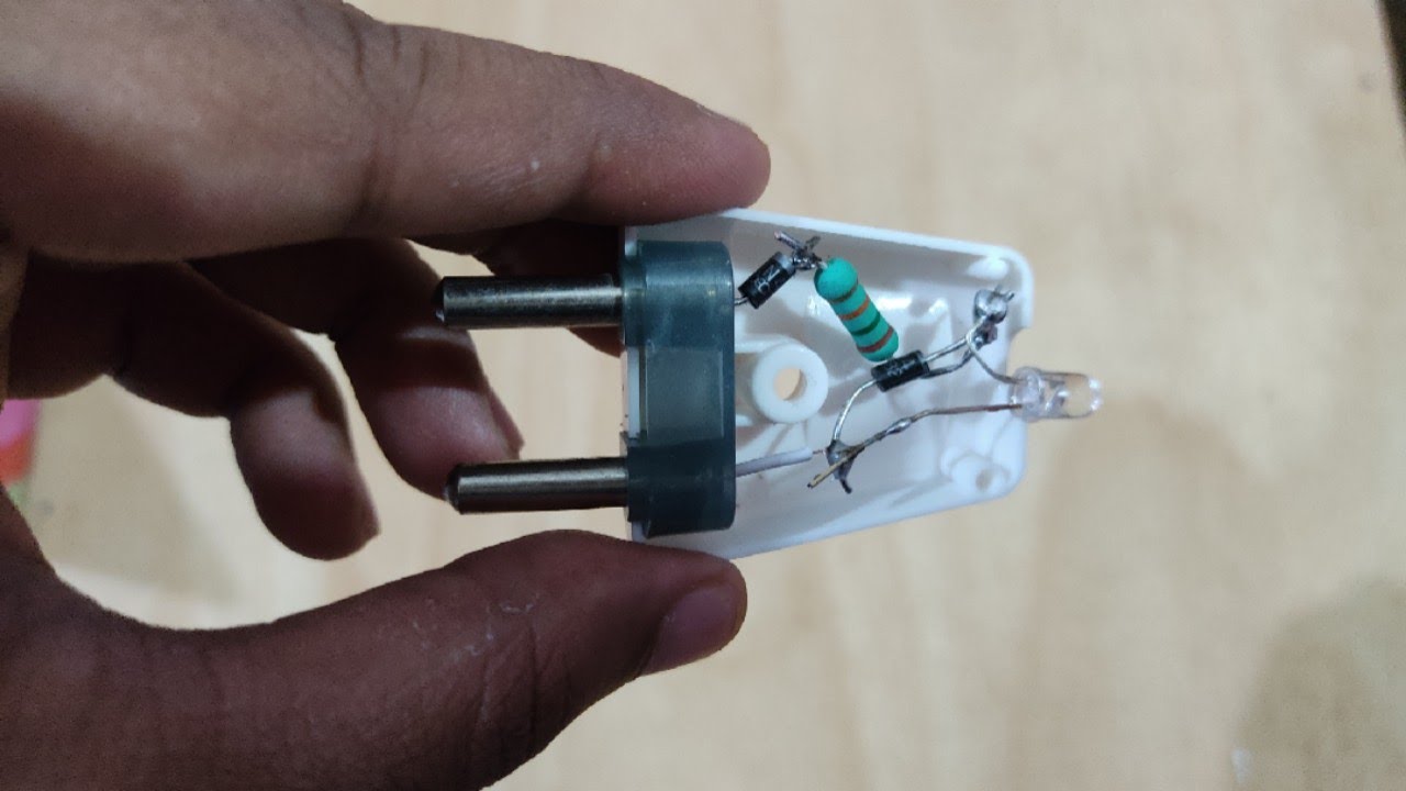 How to make LED Night Lamp at Home Awesome idea Simple method YouTube