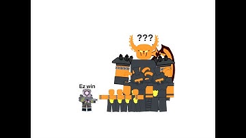 Molten mode in a nutshell (Roblox tower defense simulator)