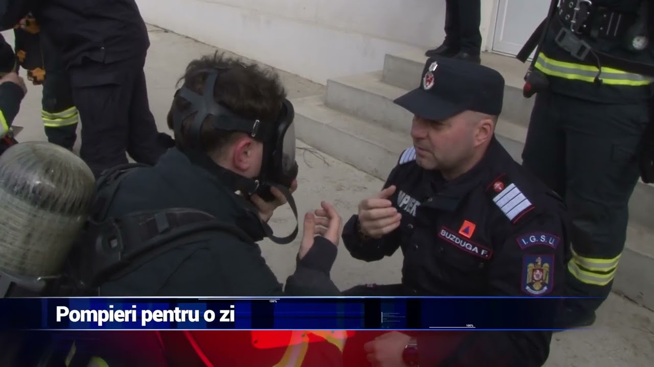 Pompieri pentru o zi