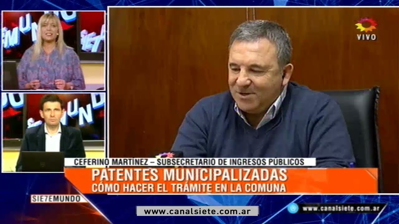 Subsidio del 25% en patentes de vehículos municipalizados