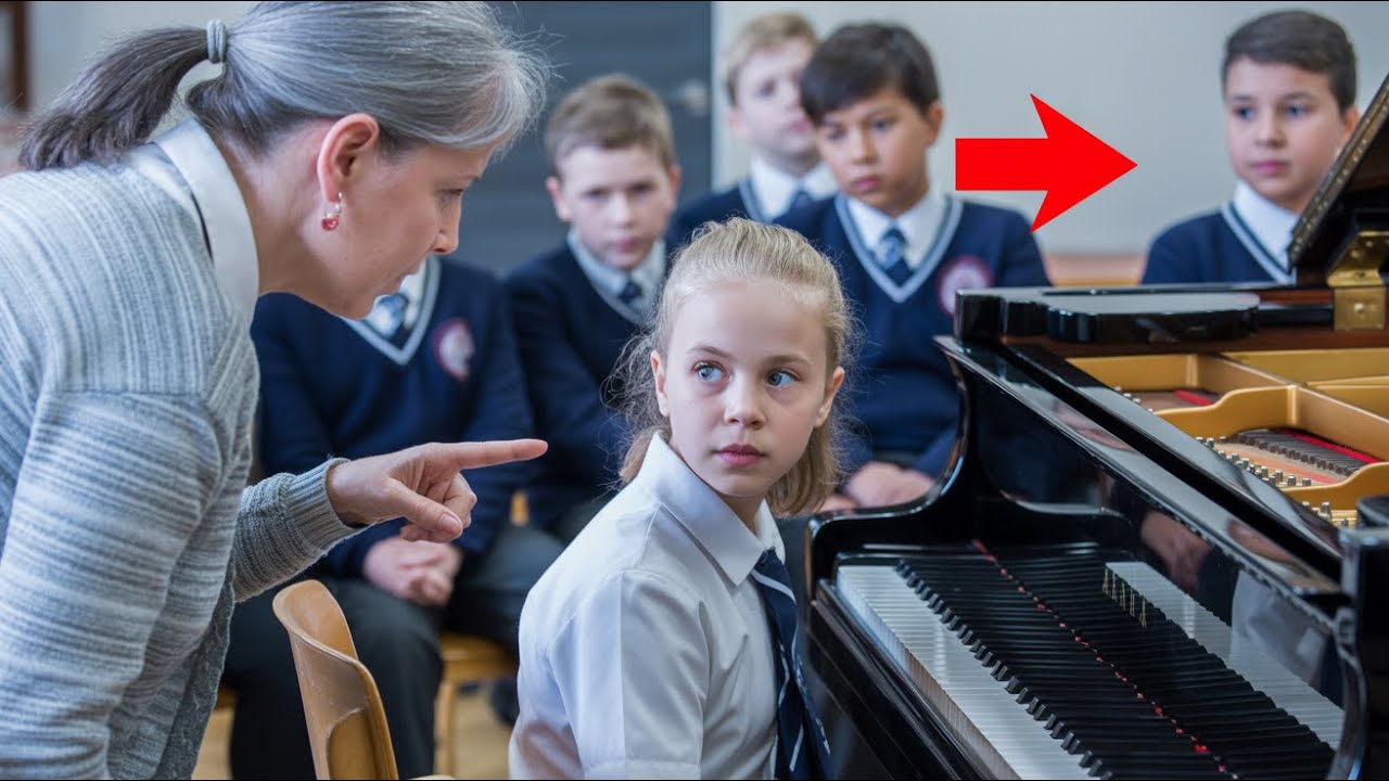 Teacher Forced a Little Girl to Play the Piano to Humiliate Her — But Her Talent Silenced Everyone