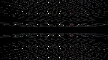 4K UHD Free Video Background Particle Grid